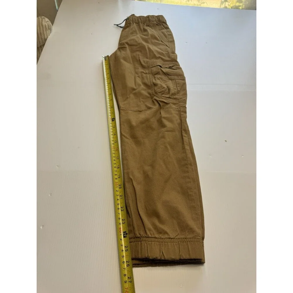 Wrangler -School -Five Star Boys Cargo Jogger Pants Tan Size 14 Slim NWT